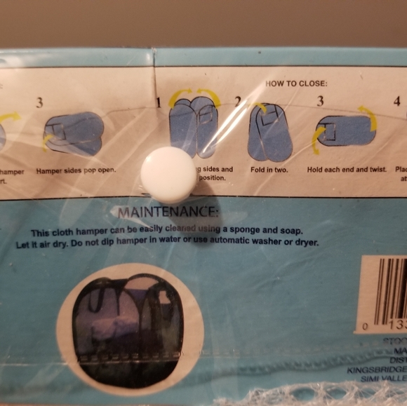 New bargin buys pop up laundry hamper - Picture 2 of 3